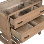 364 NCL Open Shelf Vanity Open Drawers Final
