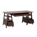 464 88012 Cortland Sawhorse Desk Open Final