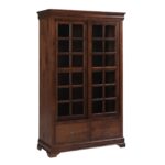 464 88041 Bordeaux Exec Bookcase Sliding Doors Final
