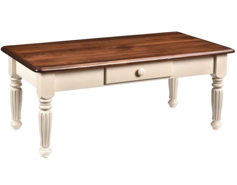 Colonial Fluted Coffee Table
