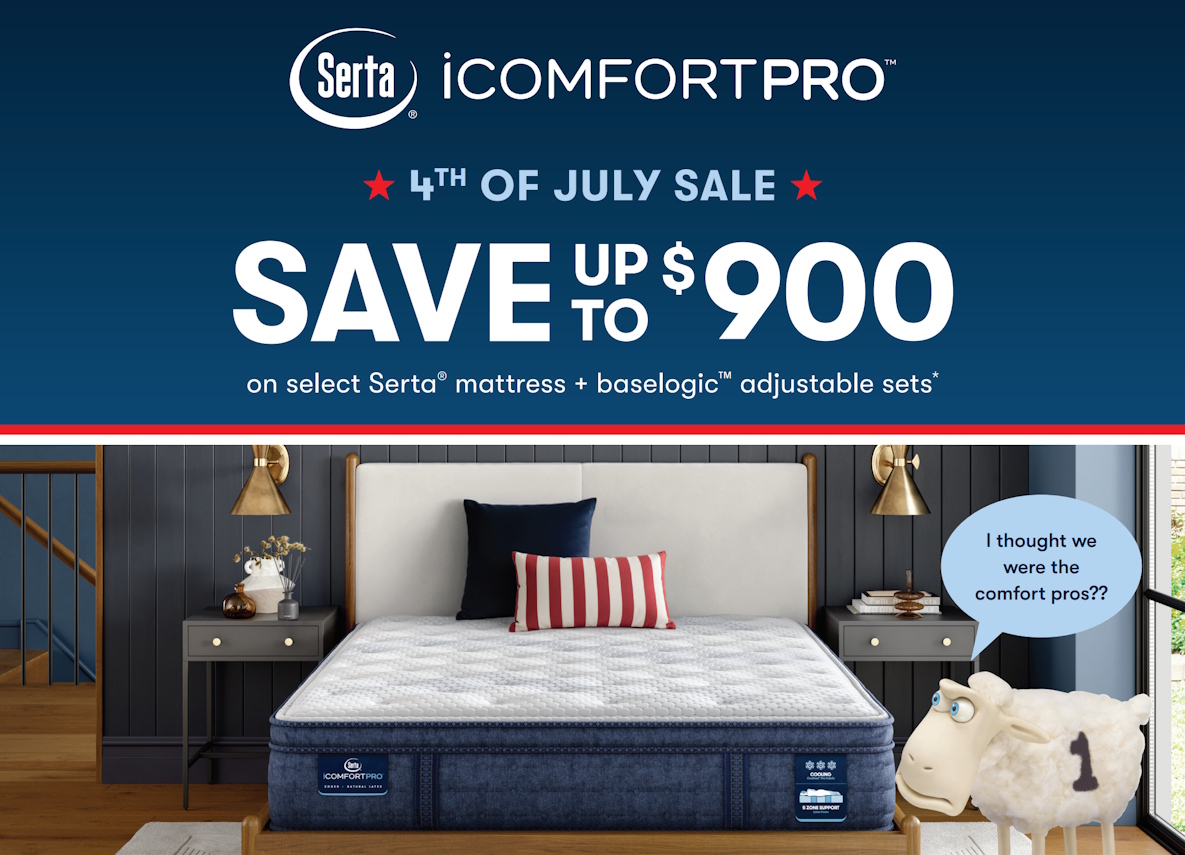 Serta July 4th 2026
