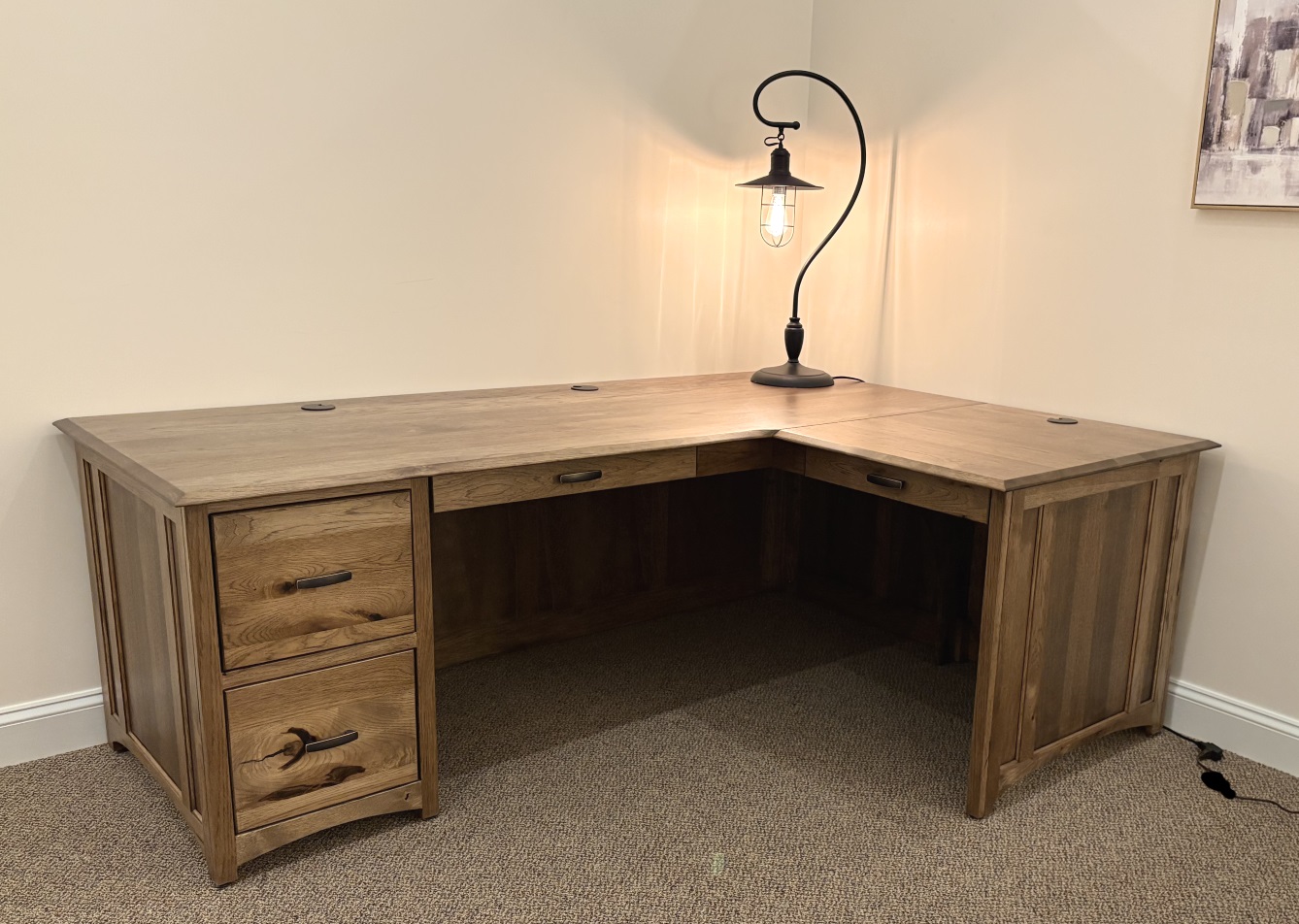 Mission Executive Corner Desk Image