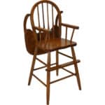 243 906H Bow Spindle High Chair Tray Flipped