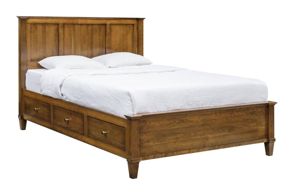 Toulon Panel Bed With Under Bed Storage Image