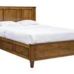 539 3 Toulon Panel Bed with Storage