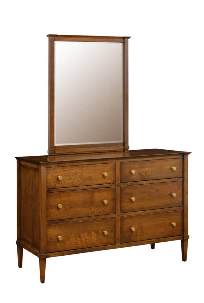 Toulon Double Dresser With Vertical Mirror Image