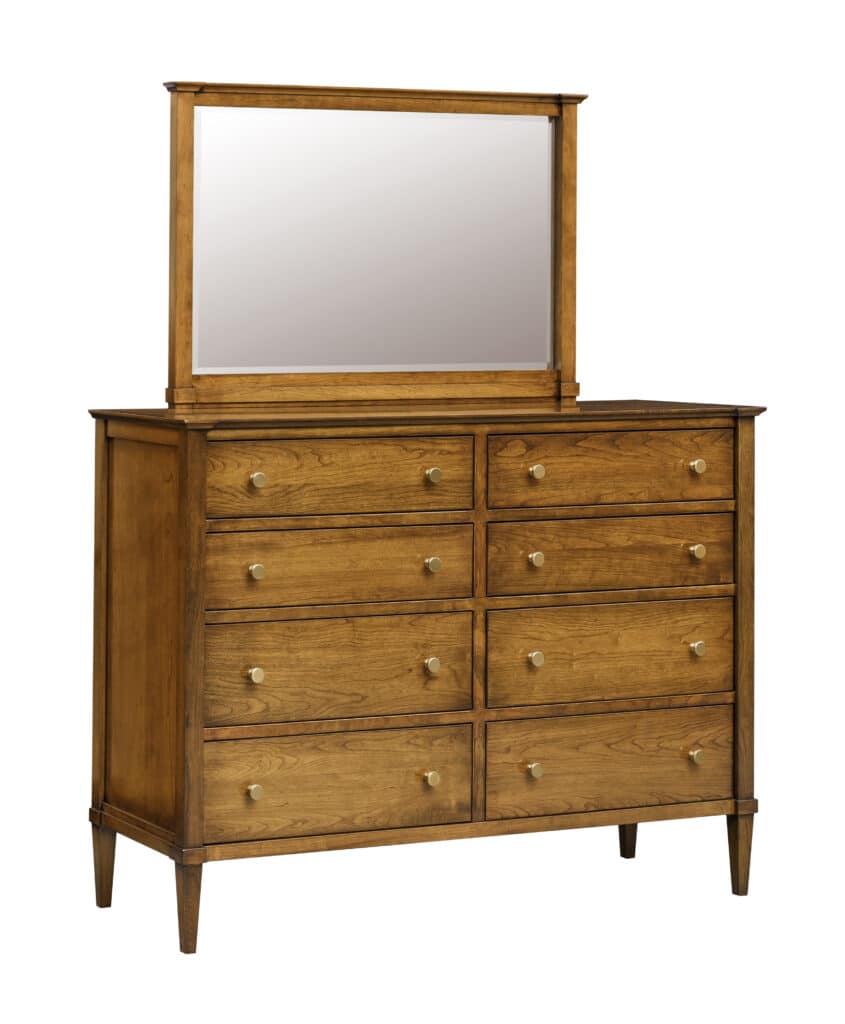 Toulon Double High Dresser With Low Mirror Image